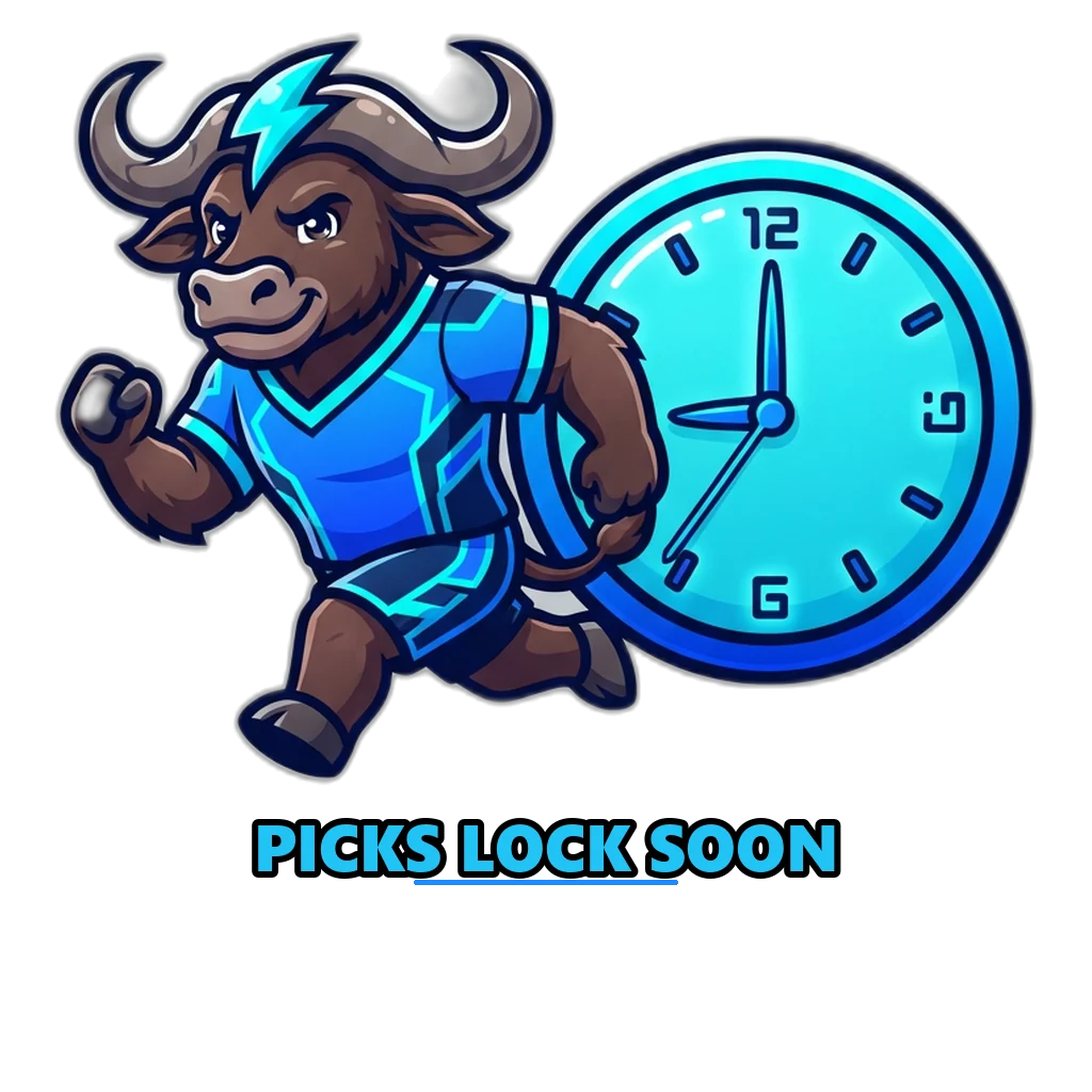 Buffalo racing a round timer in the Sagar Club game before picks lock
